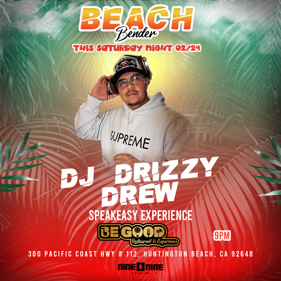 beach party flyer