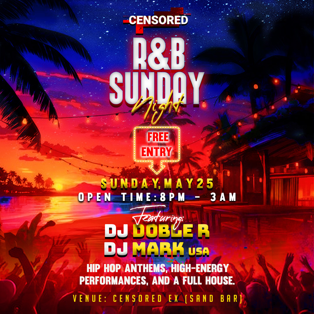 R&B Sunnday and DJ Flyer